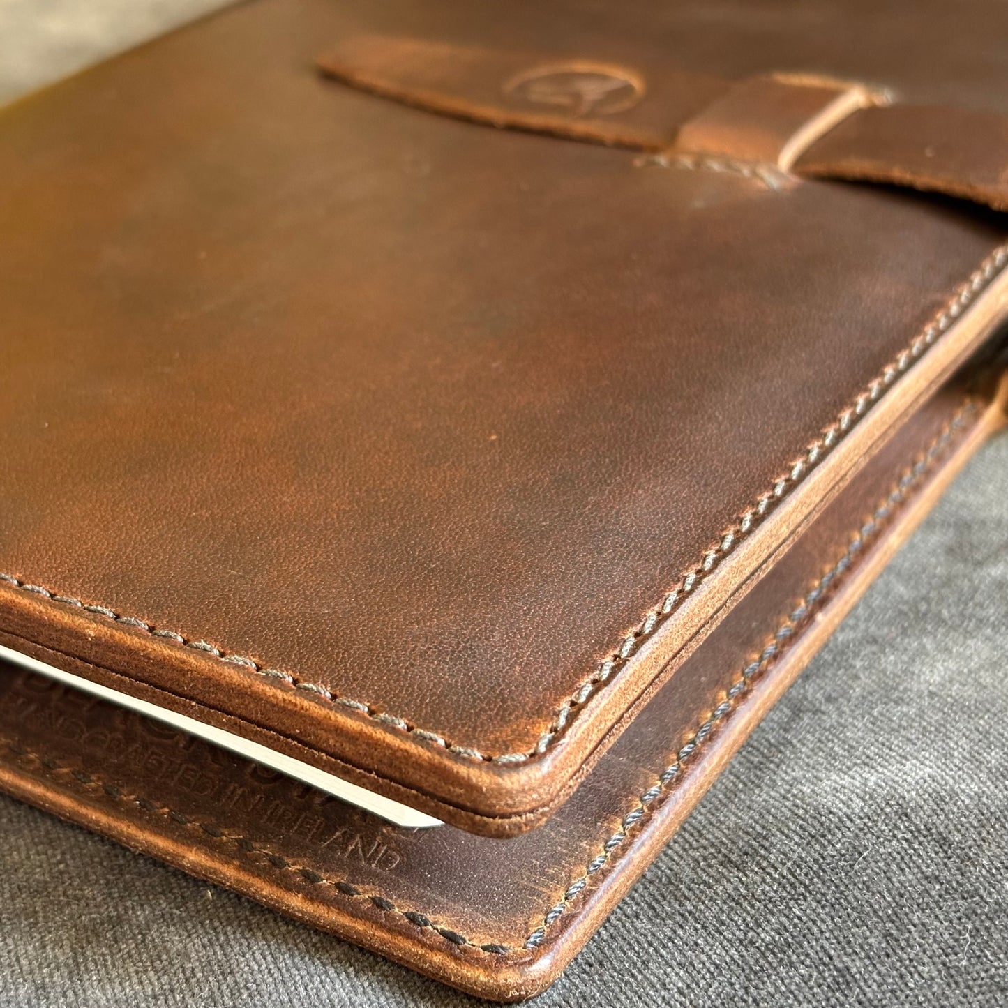 A5 Vegetable Tanned Notebook/Diary Cover