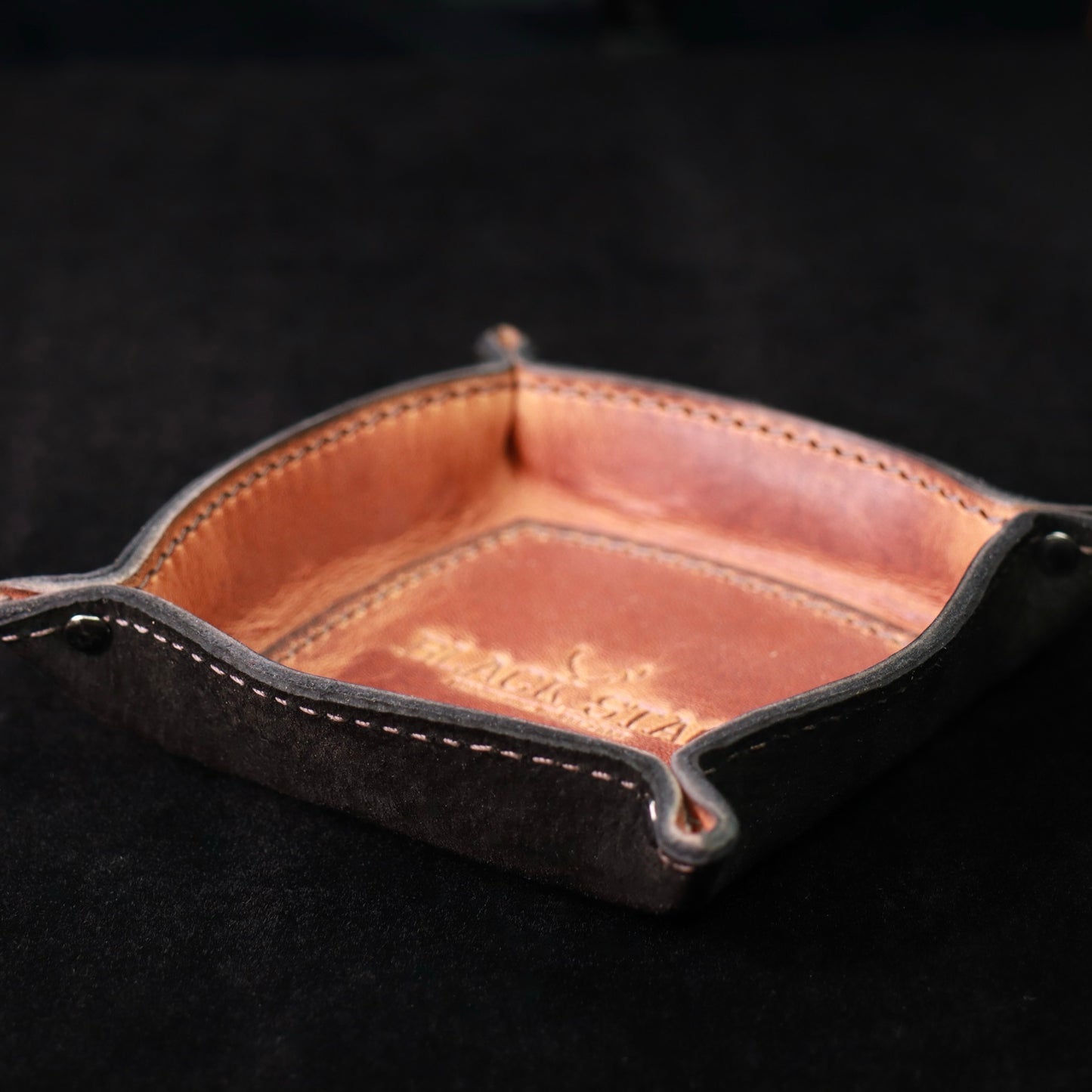 Leather Valet Tray - Handcrafted in Ireland