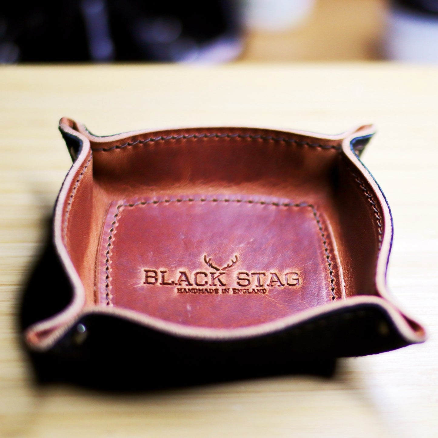 Leather Valet Tray - Handcrafted in Ireland